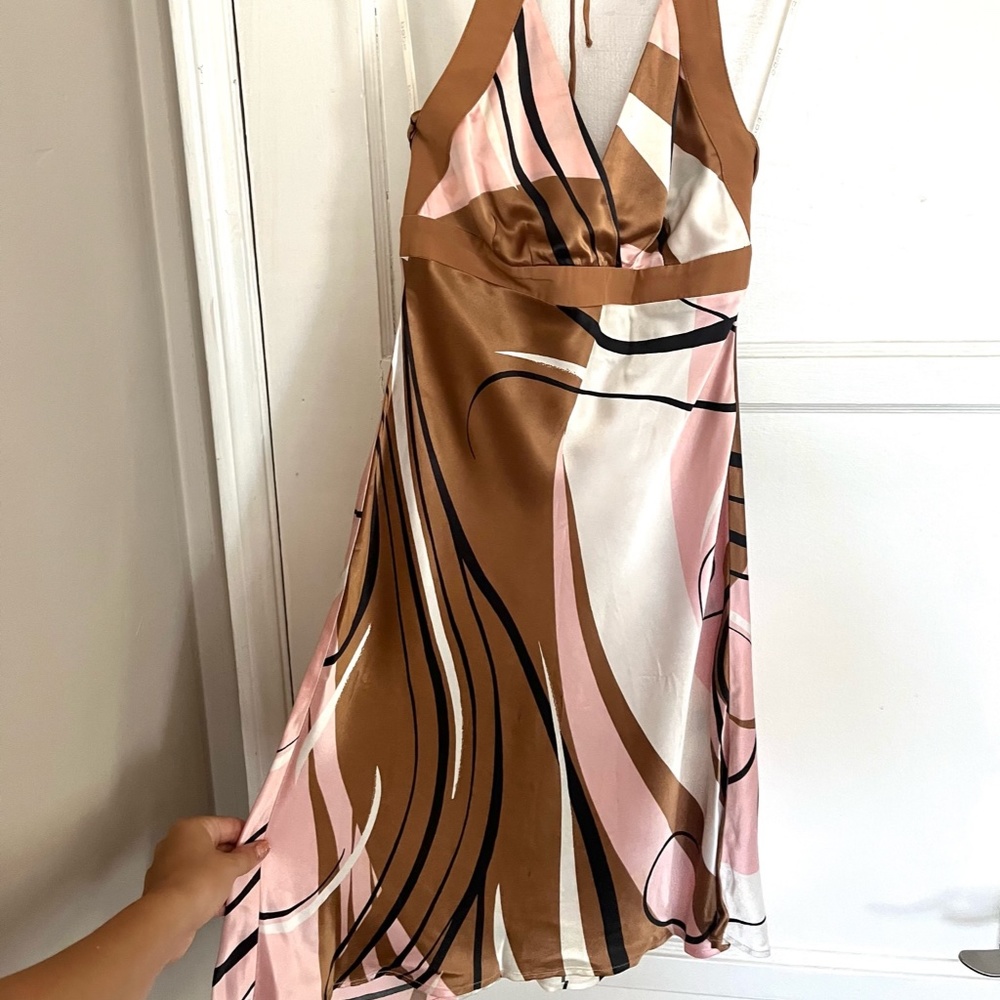 Y2K Bebe Halter Dress- S